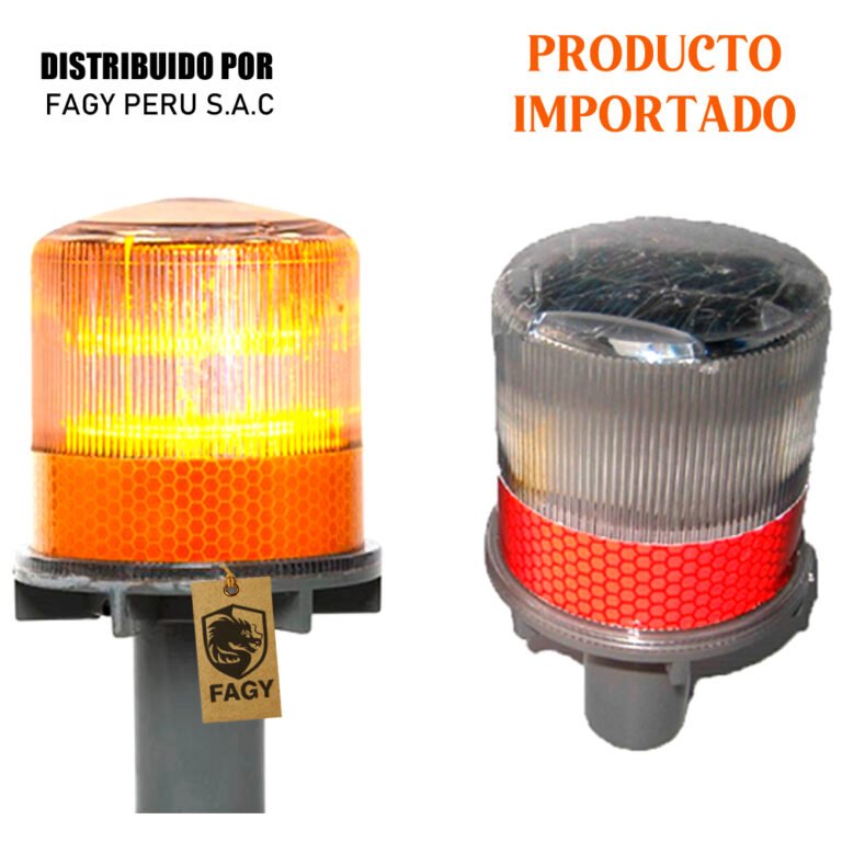 Mini Baliza Led Solar Importado