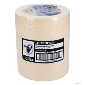 Cinta masking tape de 2" x 50 m Truper 12593 - Imagen 1