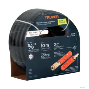 Manguera para compresor, de hule, 10m x 3/8", Truper 19016 - Imagen 1