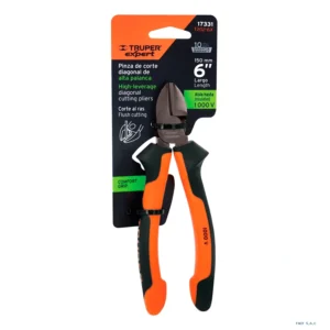 Alicate pinza corte diagonal 6" alta palanca, Comfort Grip, Expert 17331 - Imagen 1