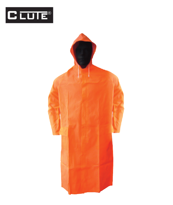 30901026-ABRIGO-PVC-LIGERO-NARANJA-T.L-CLT