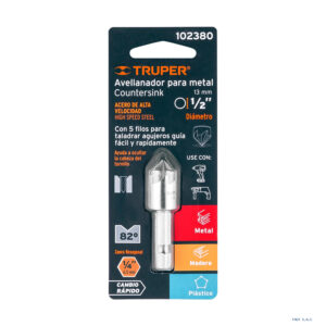 Avellanador HSS cambio rápido 1/2", Truper 102380 - Imagen 1