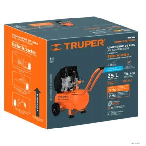 Compresor lubricado de aire, 25 L, 220 V/60 Hz 11836 - Imagen 1