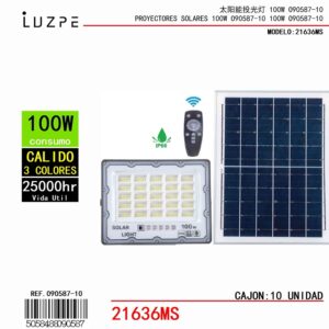 Panel Solar 3 Tonos de 100W