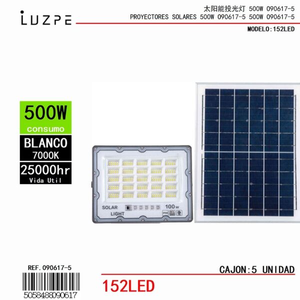 Panel Solar 3 Tonos de 500W Panel Solar 3 Tonos de 500W