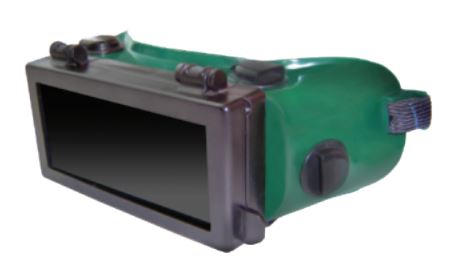 Anteojo soldador levantable rectangular Clute Anteojo soldador levantable rectangular Clute