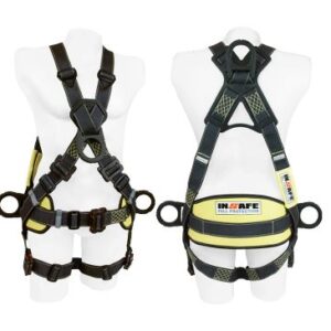 Arnes 4 argollas con soporte lumbar Insafe 8009-1M-ARC