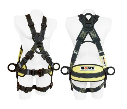 Arnes 4 argollas con soporte lumbar Insafe 8009-1M-ARC Arnes 4 argollas con soporte lumbar Insafe 8009-1M-ARC