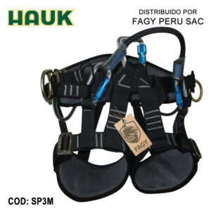 Arnes para poda 3 anillas y 2 argollas incluye 2 ma2 , 1 m4al HAUK SP3M - Imagen 1