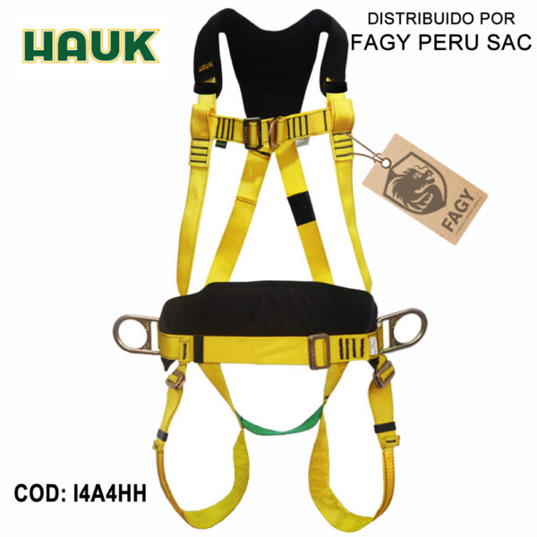 Arnés Integral Con Apoyo Lumbar, De 4 Anillas HAUK