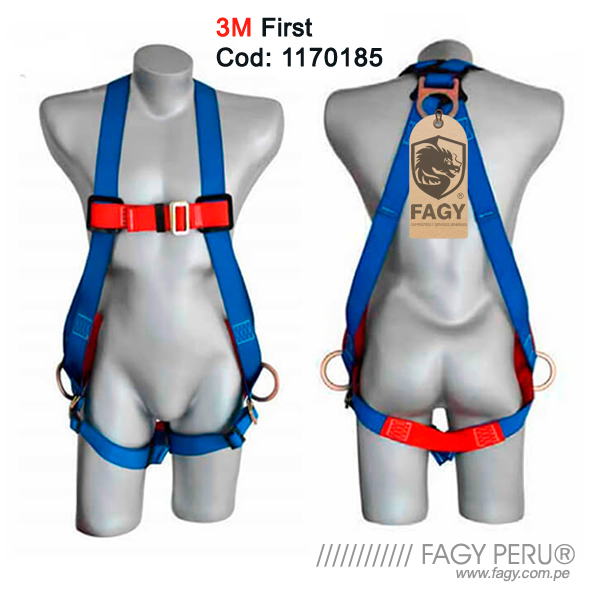 Arnés en H 3 argollas 3M First 1170185 Arnés en H 3 argollas 3M First 1170185