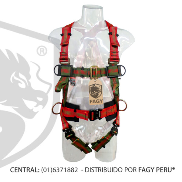 Arnés kevlar ignifugo 4 argollas ANSI516 Deltaplus Arnés kevlar ignifugo 4 argollas ANSI516 Deltaplus