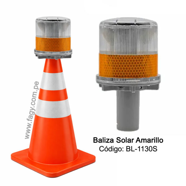 Baliza Solar Amarillo BL-1130S Baliza Solar Amarillo BL-1130S