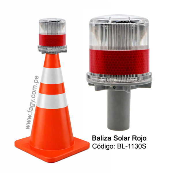 Baliza Solar Rojo BL-1130S Baliza Solar Rojo BL-1130S