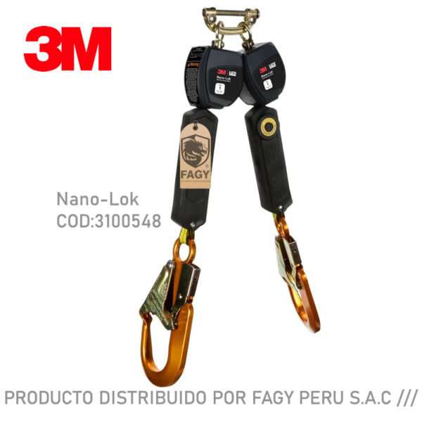 Bloque Retractil 3M DBI-SALA Nano-Lok 3100548 Bloque Retractil 3M DBI-SALA Nano-Lok 3100548
