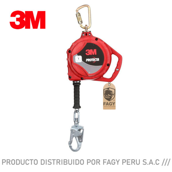 Bloque Retractil 3M Protecta 20 ft (6.1 m), 3590034 Bloque Retractil 3M Protecta 20 ft (6.1 m), 3590034