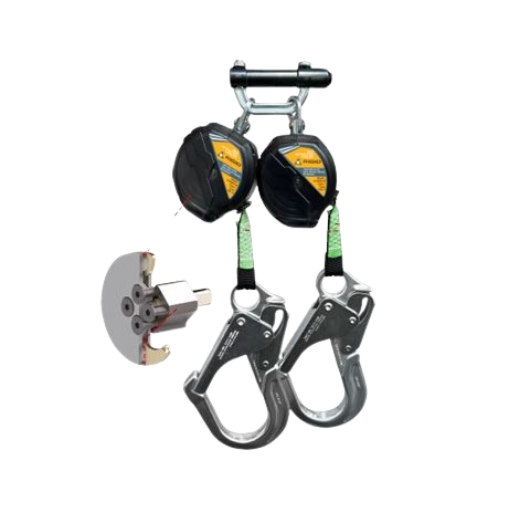 Bloque retráctil doble N-9358-06 Rigid Bloque retráctil doble N-9358-06 Rigid