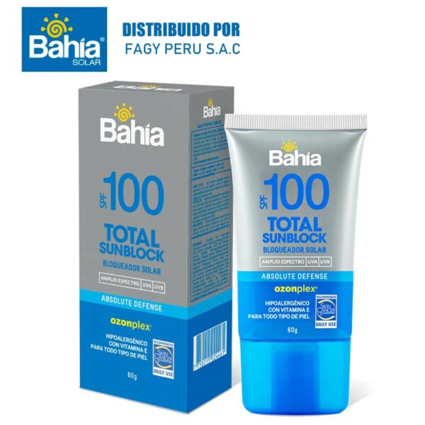 Bloqueador Bahia SPF100 x 60g Total SunBlock Bloqueador Bahia SPF100 x 60g Total SunBlock