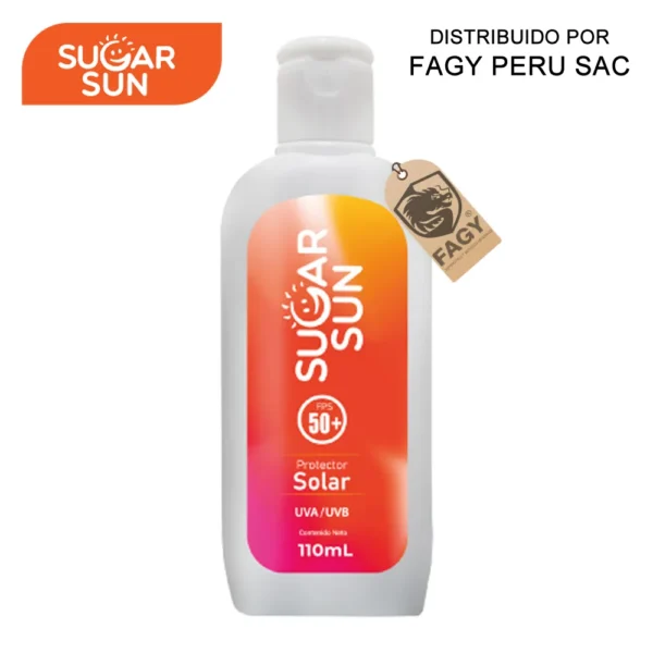 Bloqueador Solar Sugar Sun de 110 ml, 50 FPS+