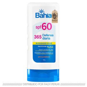 Bloqueador bahía 365 defensa diaria SPF60 200 gr.