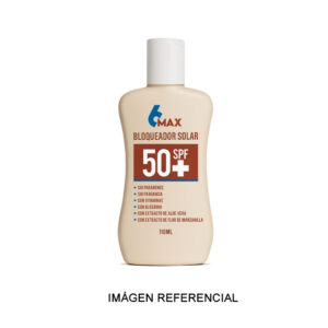 Bloqueador solar 6max factor 50 de 110ml Palmera