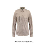 Blusa lightwind W2000 poliester beige mujer
