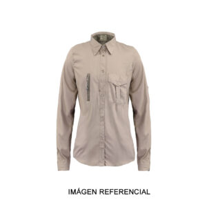 Blusa lightwind W2000 poliester beige mujer