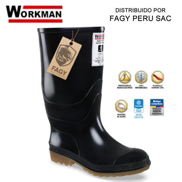 Bota De Pvc Workman Waterproof Bota De Pvc Workman Waterproof