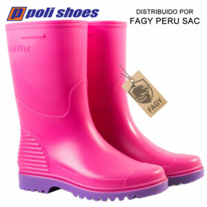 Bota de PVC Midi Flex Impermeable Liviano para Dama - Imagen 3