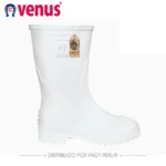 Bota impermeable caminera blanca