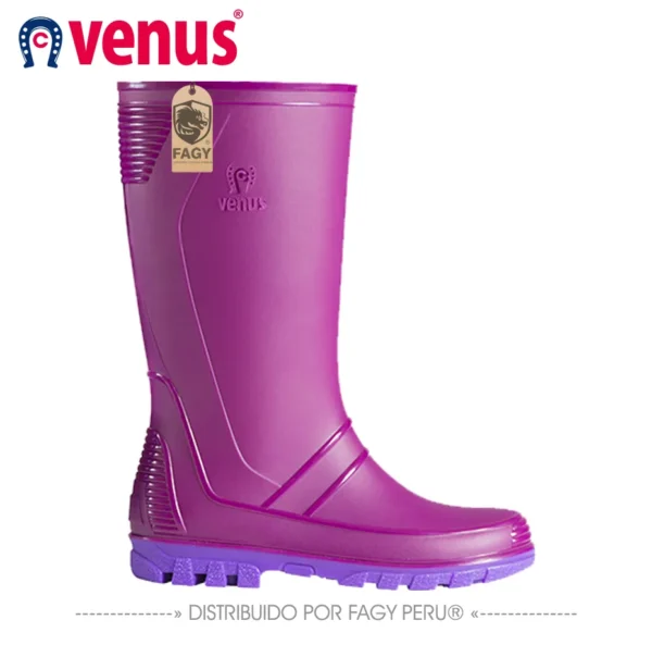 Botas impermeables andina violeta Botas impermeables andina violeta