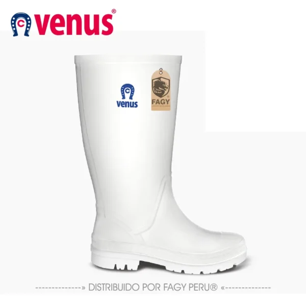 Botas impermeables llanera media blanco blanco Botas impermeables llanera media blanco blanco