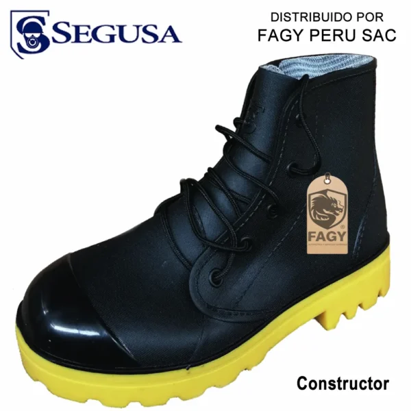 Botin de pvc modelo constructor