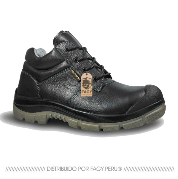 Botin de seguridad punta de acero Ares