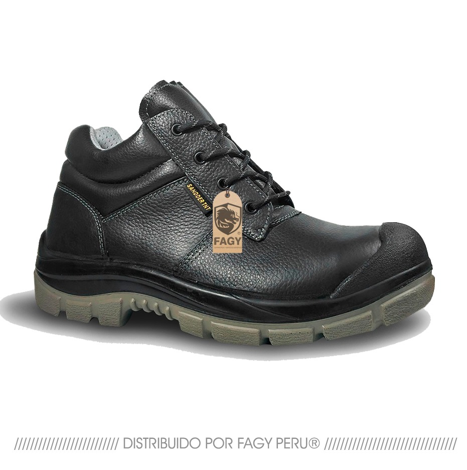 Botin de seguridad punta de acero Ares