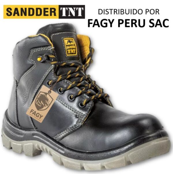 Botín dieléctrico Eros Negro Sandder TNT