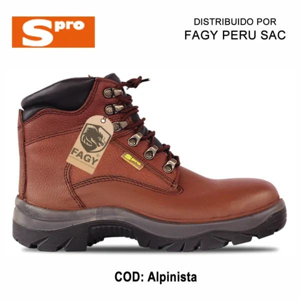 Botin punta de acero Alpinista