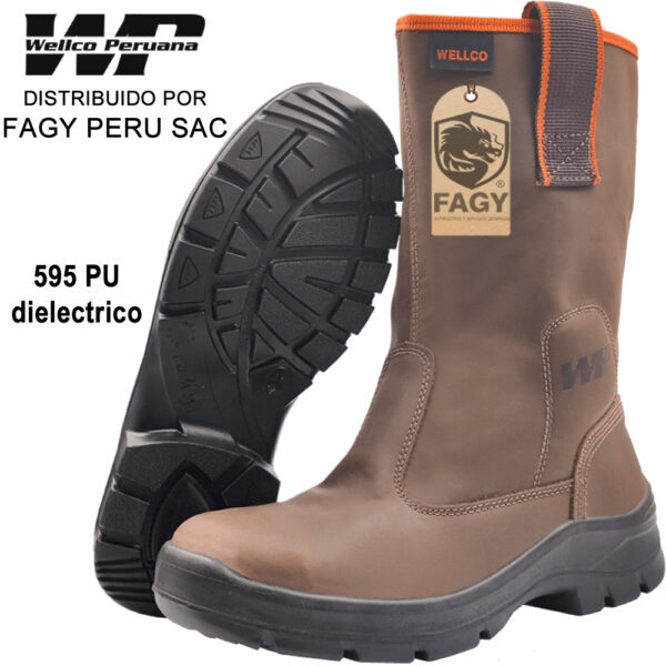 Calzado dielectrico 595 PU Wellco