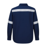 Camisa ignifuga de 26.8 calcm2 con cinta reflectiva