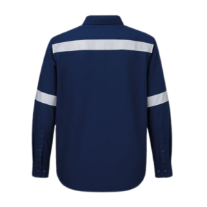 Camisa ignifuga de 26.8 calcm2 con cinta reflectiva