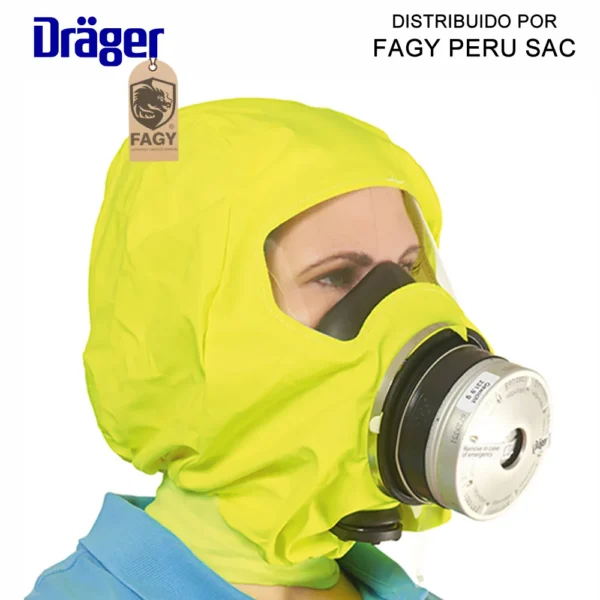 Capucha de Escape Rapido PARAT 7500 – Drager