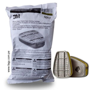 Cartucho 3M 6007 contra vapor de mercurio