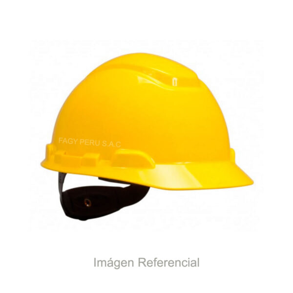 Casco 3M H702 tipo jockey color amarillo_1 Casco 3M H702 tipo jockey color amarillo_1