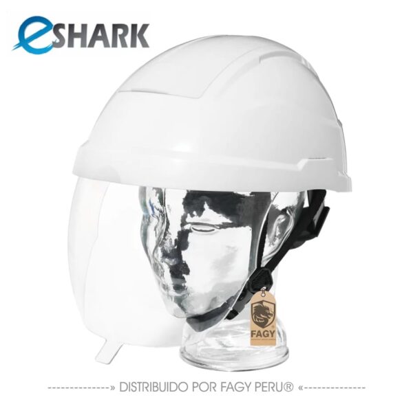 Casco de seguridad con careta contra arco eléctrico Casco de seguridad con careta contra arco eléctrico
