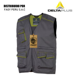 Chaleco M6gil Delta Plus Gris-Verde