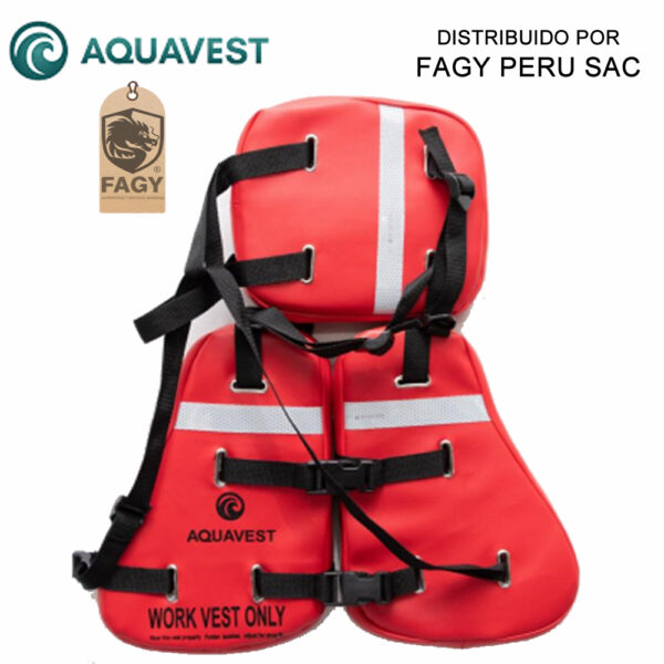Chaleco salvavidas 3 cuerpos aquavest