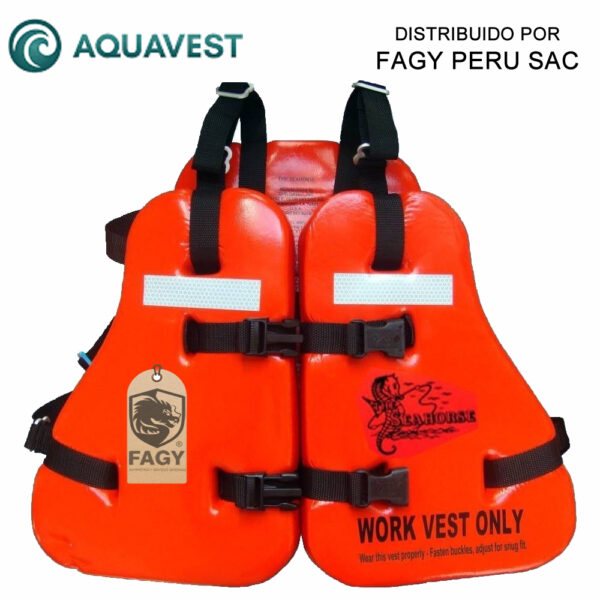 Chaleco salvavidas 3 cuerpos sea horse aquavest