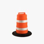 Cilindro vial con base de caucho