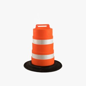 Cilindro vial con base de caucho