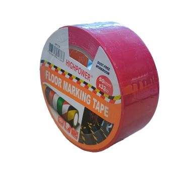 Cinta señalizadora de pvc rojo Highpower Cinta señalizadora de pvc rojo Highpower